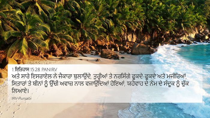 1 ਇਤਿਹਾਸ 15:28 PANIRV Bible Verse Image