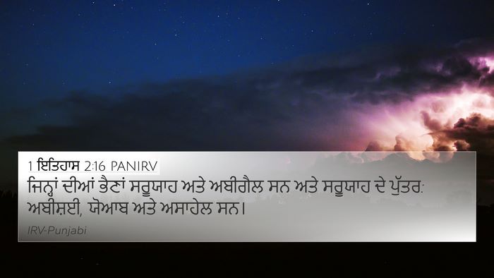 1 ਇਤਿਹਾਸ 2:16 PANIRV Bible Verse Image