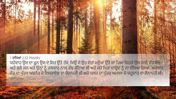 1 ਰਾਜਿਆਂ 2:32 PANIRV Bible Verse Image