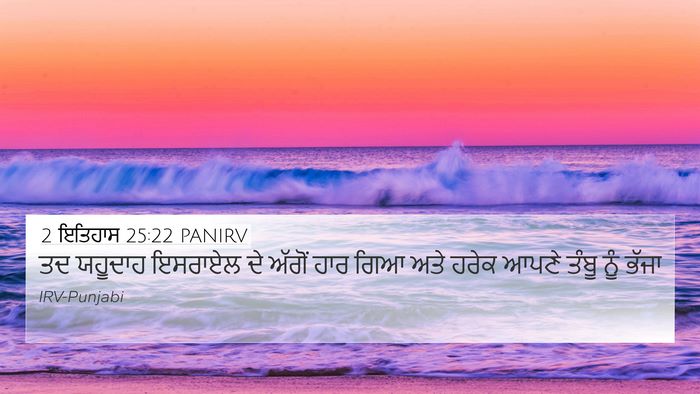 2 ਇਤਿਹਾਸ 25:22 PANIRV Bible Verse Image