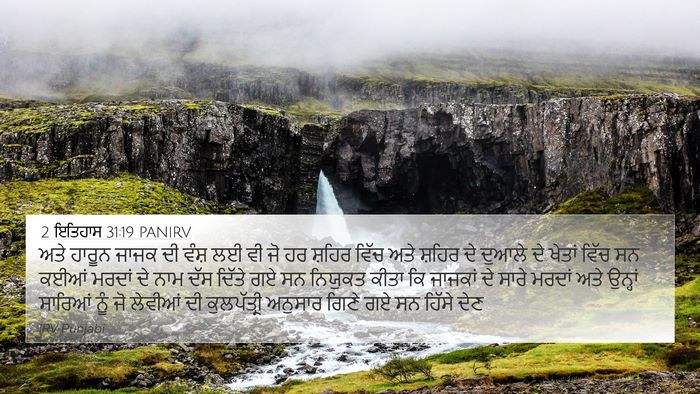 2 ਇਤਿਹਾਸ 31:19 PANIRV Bible Verse Image