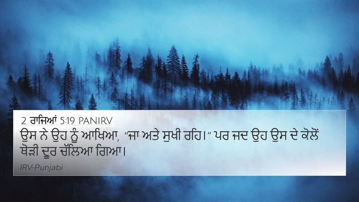 2 ਰਾਜਿਆਂ 5:19 PANIRV Bible Verse Image