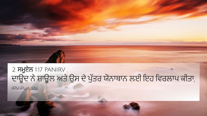 2 ਸਮੂਏਲ 1:17 PANIRV Bible Verse Image