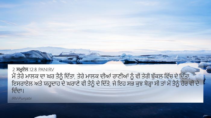 2 ਸਮੂਏਲ 12:8 PANIRV Bible Verse Image