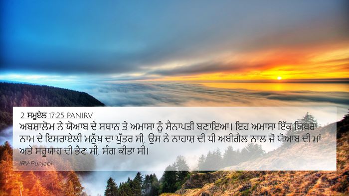 2 ਸਮੂਏਲ 17:25 PANIRV Bible Verse Image