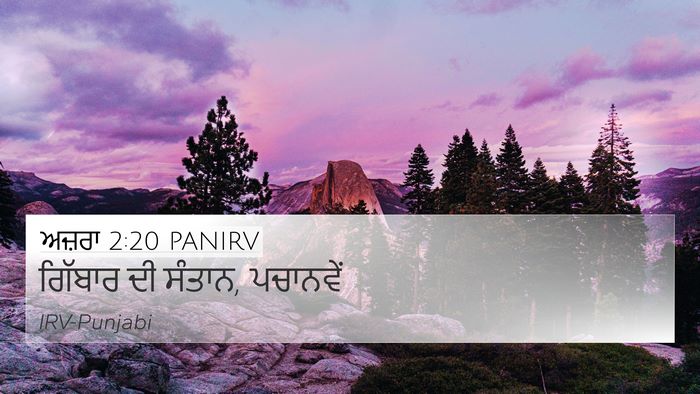ਅਜ਼ਰਾ 2:20 PANIRV 4K Wallpaper - ਗਿੱਬਾਰ ਦੀ ਸੰਤਾਨ, - 4K Wallpaper Bible Verse