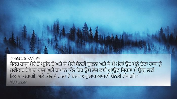 ਅਸਤਰ 5:8 PANIRV Bible Verse Image