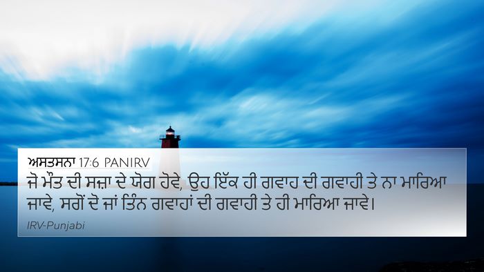 ਅਸਤਸਨਾ 17:6 PANIRV Bible Verse Image