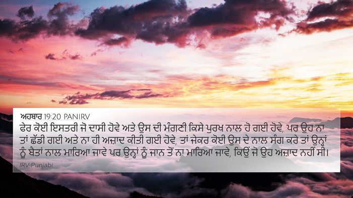 ਅਹਬਾਰ 19:20 PANIRV 4K Wallpaper - ਫੇਰ ਕੋਈ ਇਸਤਰੀ ਜੋ - 4K Wallpaper Bible Verse