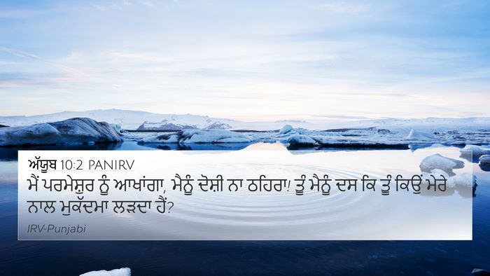 ਅੱਯੂਬ 10:2 PANIRV Bible Verse Image