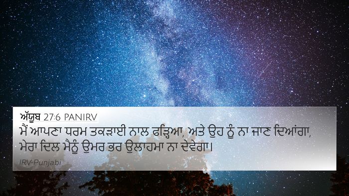 ਅੱਯੂਬ 27:6 PANIRV Bible Verse Image