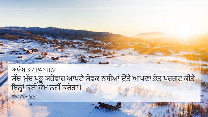 ਆਮੋਸ 3:7 PANIRV Bible Verse Image