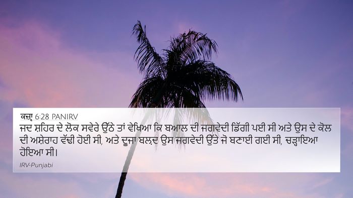 ਕਜ਼ਾૃ 6:28 PANIRV Bible Verse Image