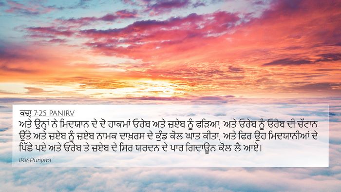 ਕਜ਼ਾૃ 7:25 PANIRV Bible Verse Image