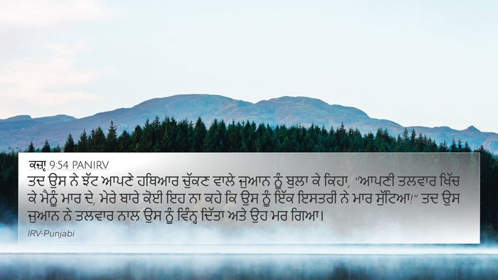 ਕਜ਼ਾૃ 9:54 PANIRV Bible Verse Image