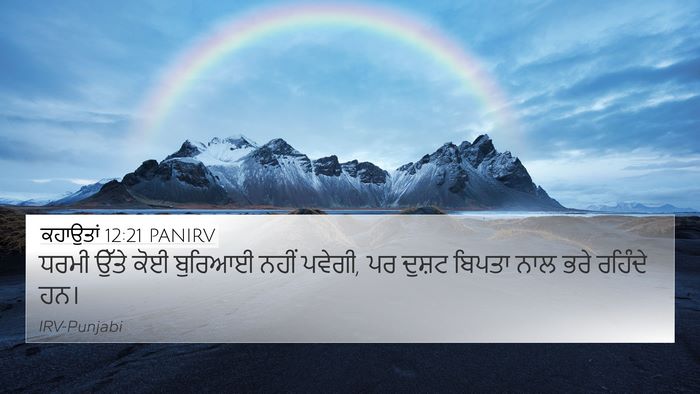 ਕਹਾਉਤਾਂ 12:21 PANIRV Bible Verse Image