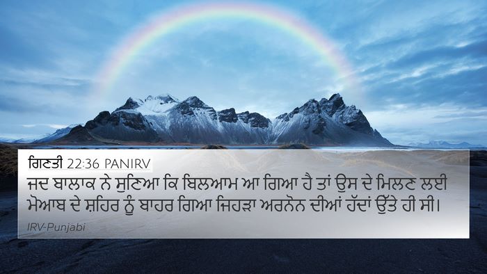 ਗਿਣਤੀ 22:36 PANIRV Bible Verse Image