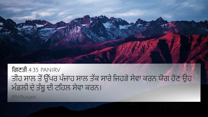 ਗਿਣਤੀ 4:35 PANIRV Bible Verse Image
