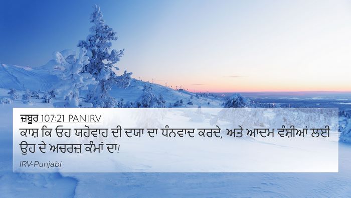 ਜ਼ਬੂਰ 107:21 PANIRV Bible Verse Image
