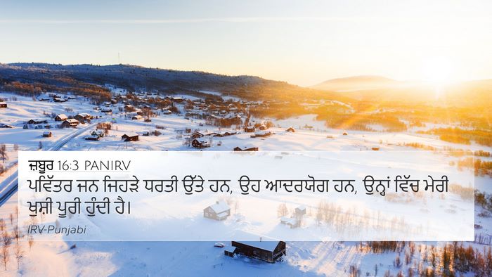 ਜ਼ਬੂਰ 16:3 PANIRV 4K Wallpaper - ਪਵਿੱਤਰ ਜਨ ਜਿਹੜੇ - 4K Wallpaper Bible Verse