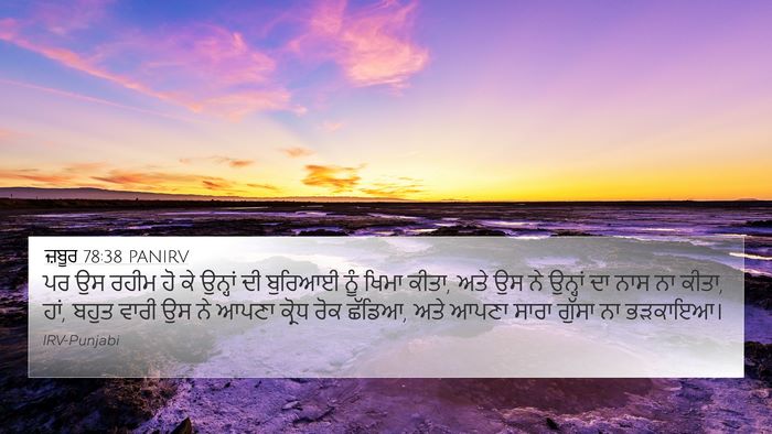 ਜ਼ਬੂਰ 78:38 PANIRV Bible Verse Image