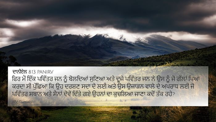 ਦਾਨੀਏਲ 8:13 PANIRV Bible Verse Image