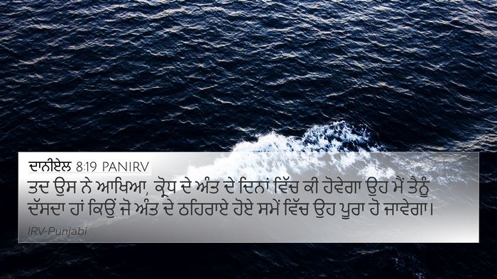 ਦਾਨੀਏਲ 8:19 PANIRV Bible Verse Image