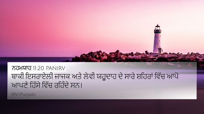 ਨਹਮਯਾਹ 11:20 PANIRV Bible Verse Image