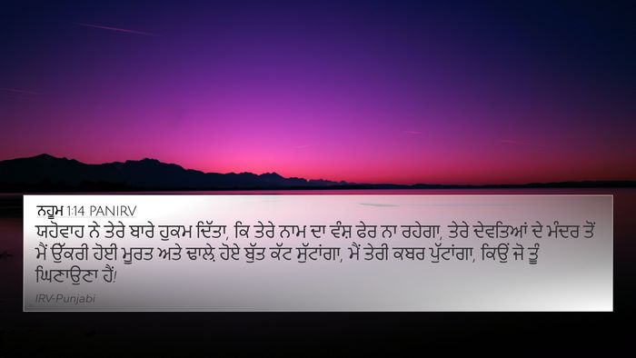 ਨਹੂਮ 1:14 PANIRV Bible Verse Image