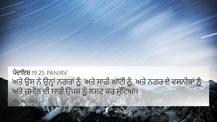 ਪੈਦਾਇਸ਼ 19:25 PANIRV Bible Verse Image