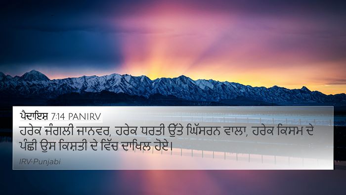 ਪੈਦਾਇਸ਼ 7:14 PANIRV 4K Wallpaper - ਹਰੇਕ ਜੰਗਲੀ ਜਾਨਵਰ, - 4K Wallpaper Bible Verse