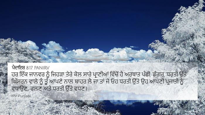 ਪੈਦਾਇਸ਼ 8:17 PANIRV Bible Verse Image