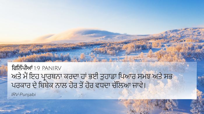 ਫਿਲਿੱਪੀਆਂ 1:9 PANIRV Bible Verse Image