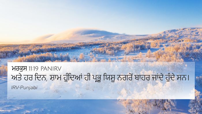 ਮਰਕੁਸ 11:19 PANIRV Bible Verse Image