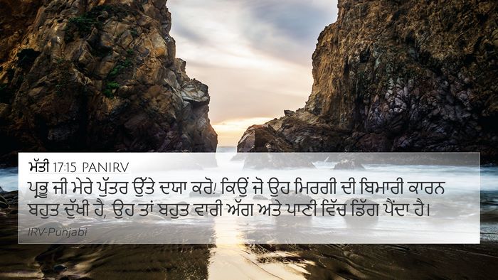 ਮੱਤੀ 17:15 PANIRV Bible Verse Image