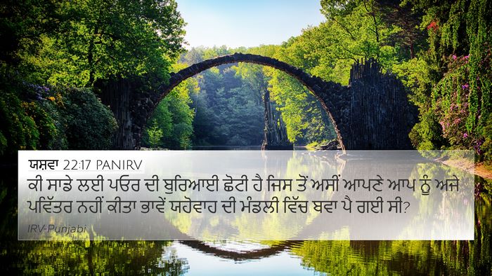 ਯਸ਼ਵਾ 22:17 PANIRV Bible Verse Image