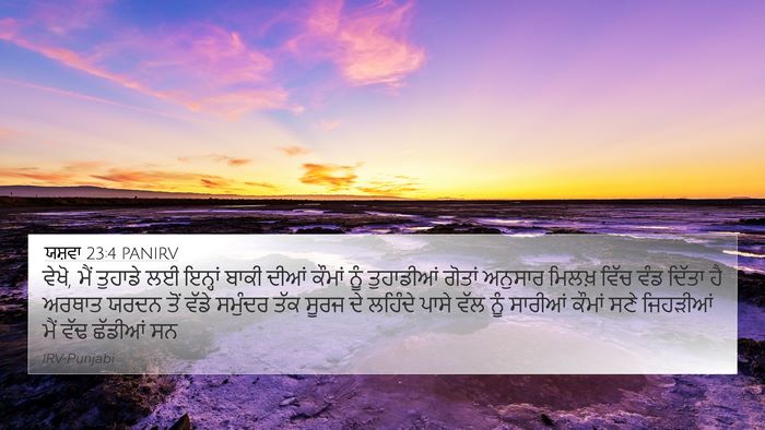 ਯਸ਼ਵਾ 23:4 PANIRV Bible Verse Image