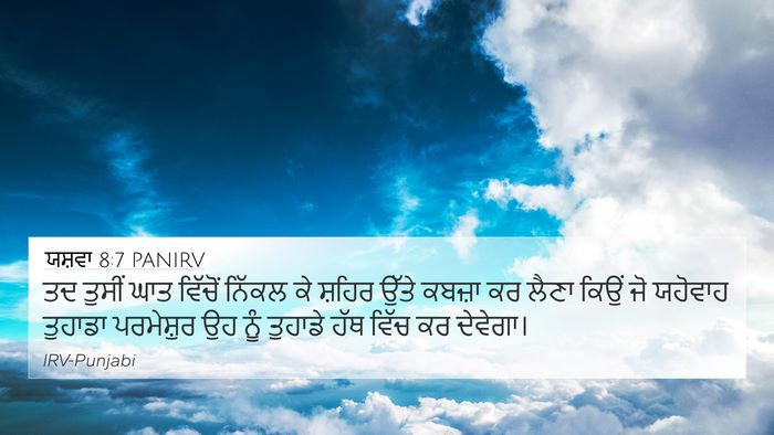 ਯਸ਼ਵਾ 8:7 PANIRV Bible Verse Image