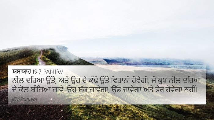 ਯਸਾਯਾਹ 19:7 PANIRV Bible Verse Image