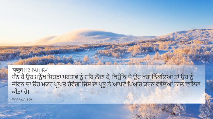 ਯਾਕੂਬ 1:12 PANIRV Bible Verse Image