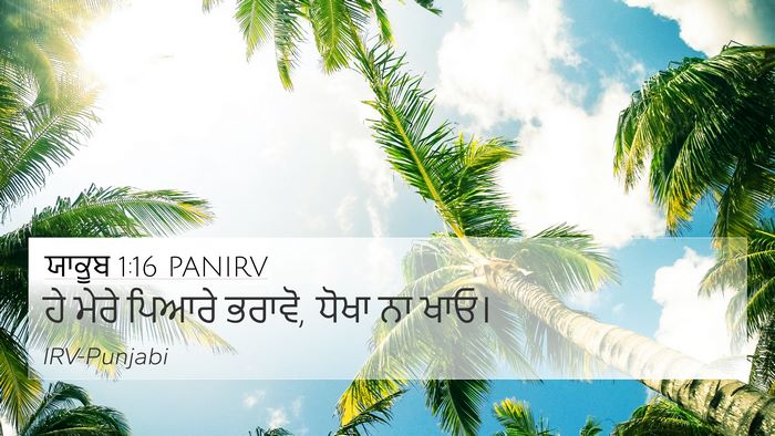 ਯਾਕੂਬ 1:16 PANIRV Bible Verse Image