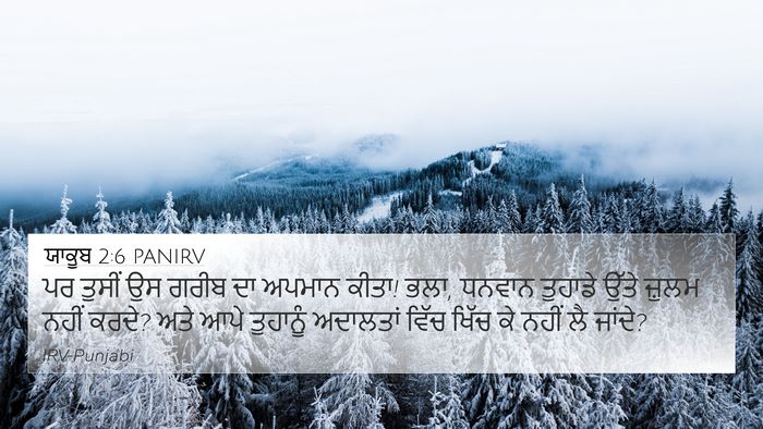 ਯਾਕੂਬ 2:6 PANIRV Bible Verse Image