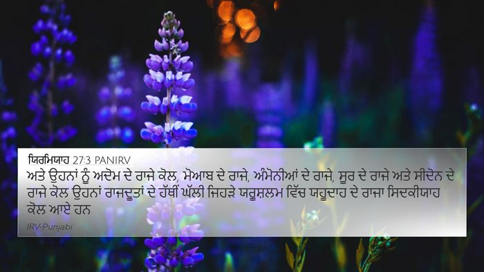 ਯਿਰਮਿਯਾਹ 27:3 PANIRV Bible Verse Image