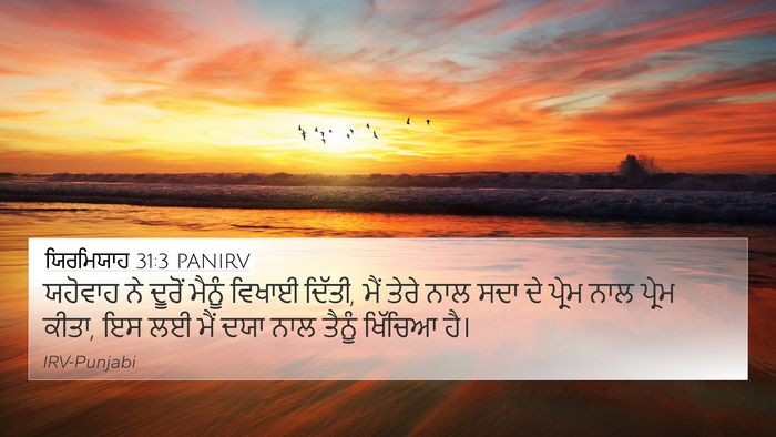 ਯਿਰਮਿਯਾਹ 31:3 PANIRV Bible Verse Image