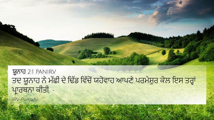 ਯੂਨਾਹ 2:1 PANIRV Bible Verse Image