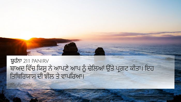 ਯੂਹੰਨਾ 21:1 PANIRV Bible Verse Image