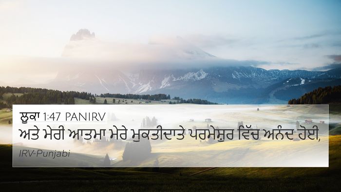 ਲੂਕਾ 1:47 PANIRV Bible Verse Image