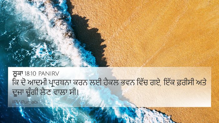 ਲੂਕਾ 18:10 PANIRV Bible Verse Image
