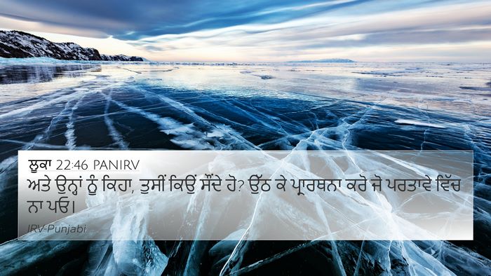 ਲੂਕਾ 22:46 PANIRV Bible Verse Image
