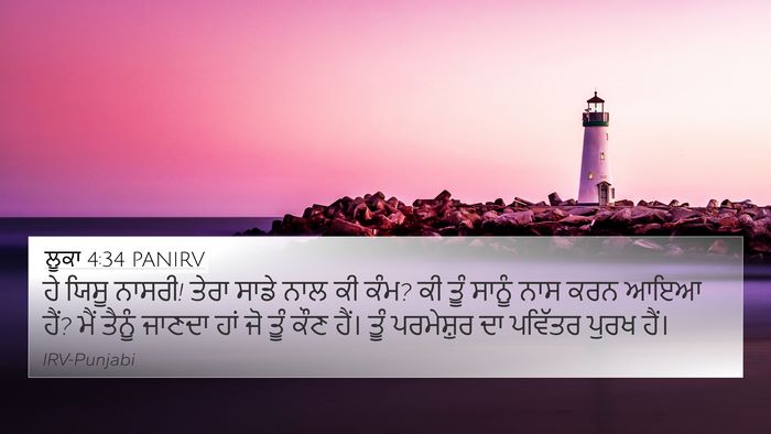 ਲੂਕਾ 4:34 PANIRV Bible Verse Image
